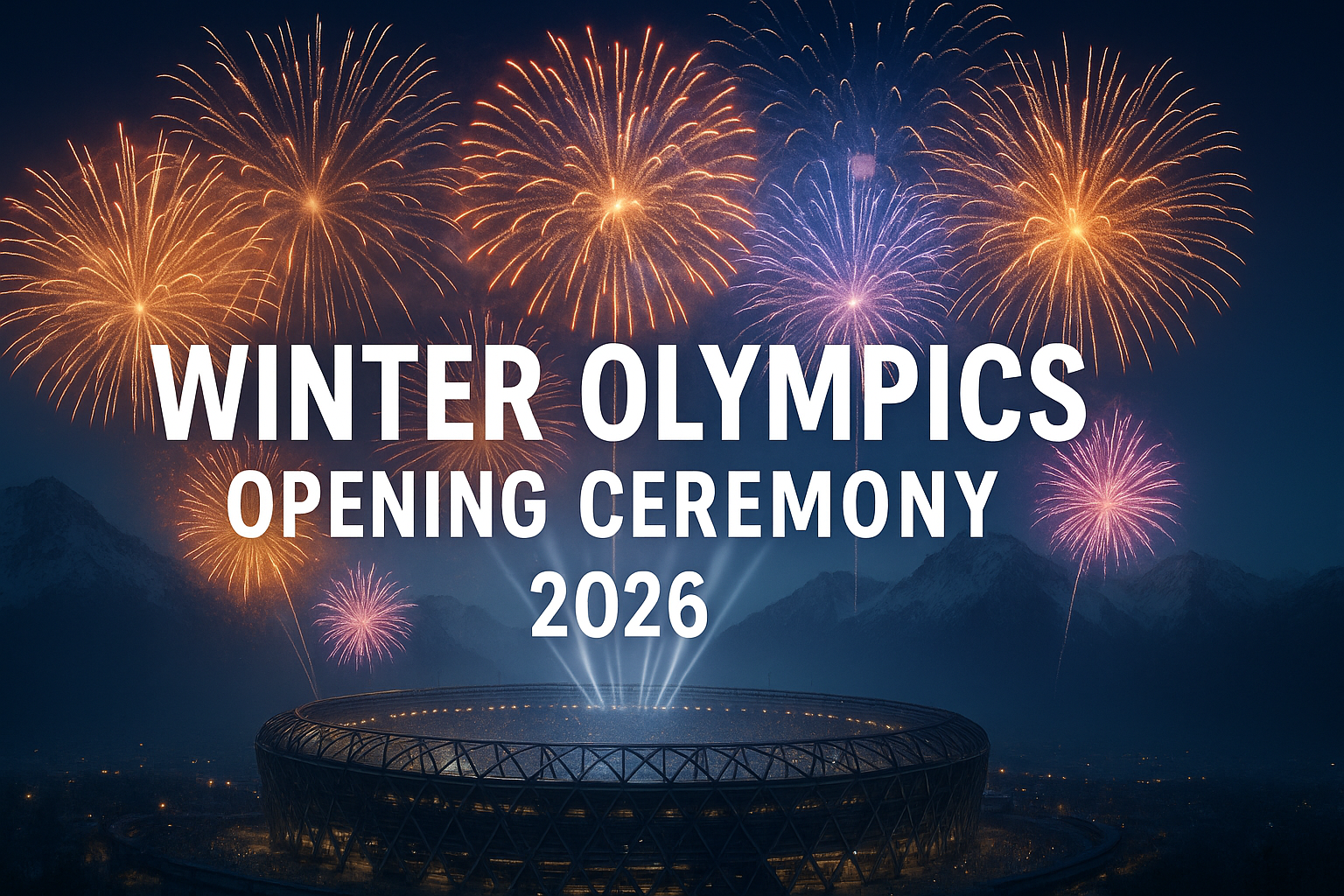 Winter Olympic Opening Ceremony
